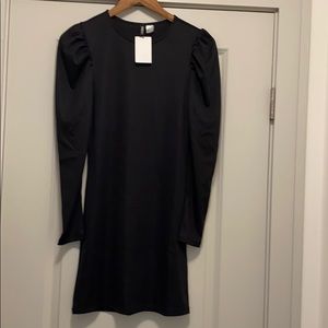 H&M Aline Dress Black